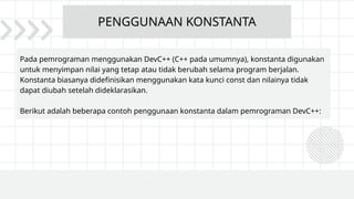 PEMROGRAMAN C++ MENGGUNAKAN DEV C++.pptx