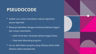 Fundamental Concepts and Techniques in Basic Programming and Algorithms ...