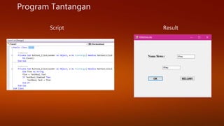 Pemrograman desktop | PPTX