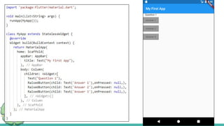 TEKNIK INFORMATIKA
UNISNU JEPARA
Menambah Layout Widget
 