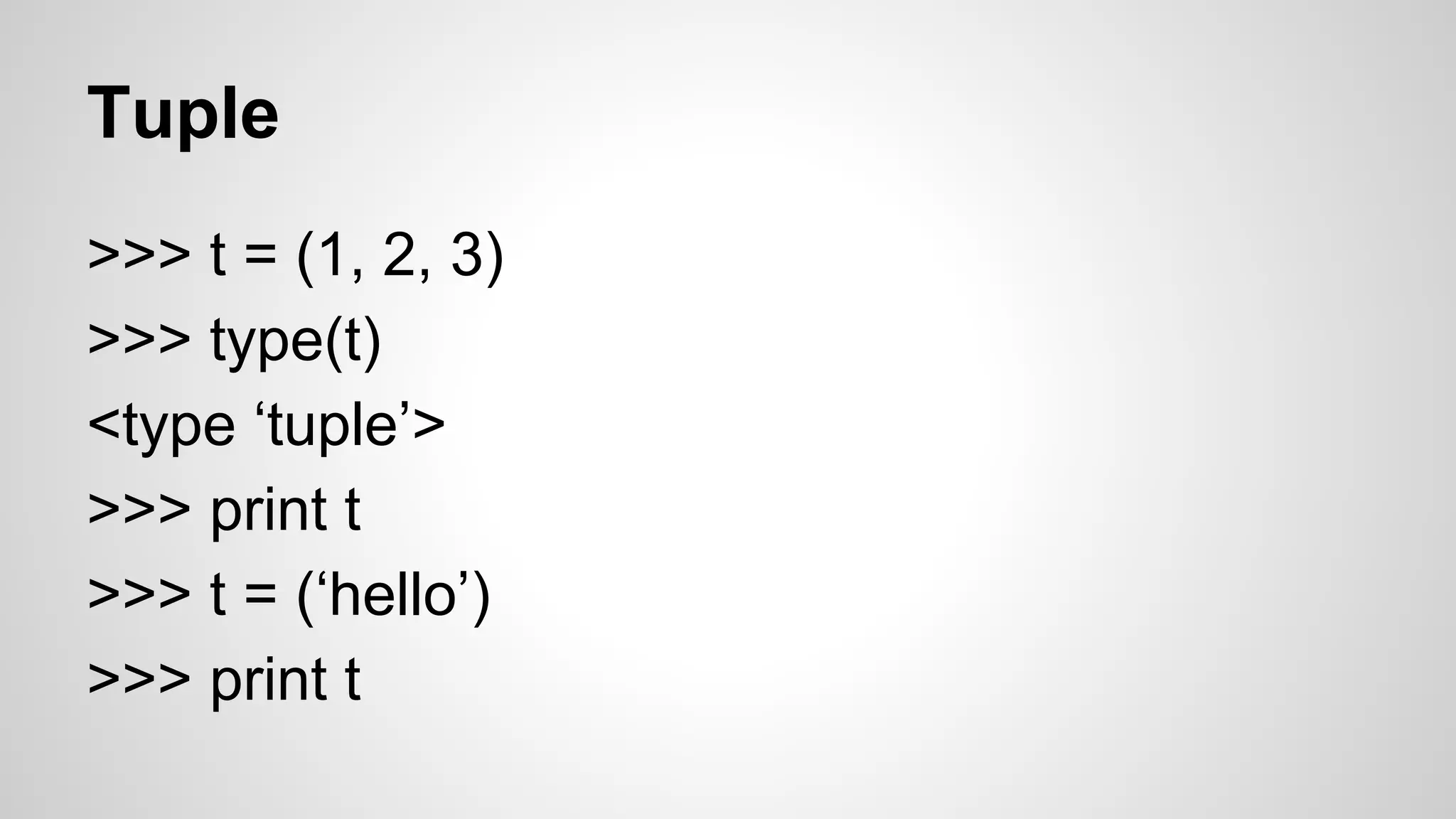 Array 
array.array is a wrapper of C arrays. can 
handle only homogeneous C array of data. 
so for common use, simply use List 
http://stackoverflow. 
com/questions/176011/python-list-vs-array-when- 
to-use 
 
