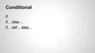 Formatted Printing 
print 'formatting %s %d' % ('text', 7) 
http://forums.udacity. 
com/questions/2019688/python-101-unit-2- 
formatted-printing-and-function-documentation 
 