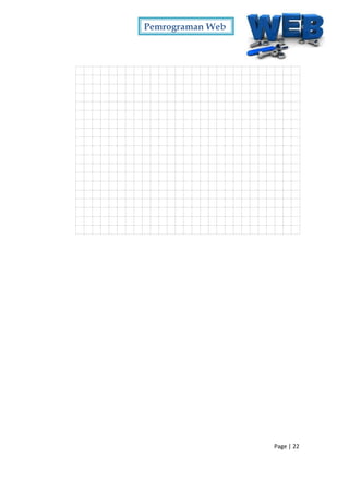 Pemrograman Web
Page | 22
 