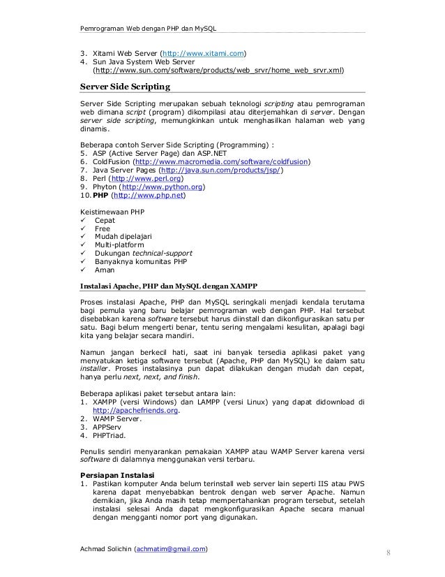 Pemrograman web dengan_php_my_sql