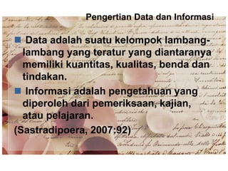 Pemrosesan data | PPTX