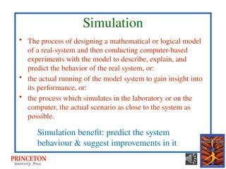 Comprehensive Introduction to Modeling and Simulation Processes and ...