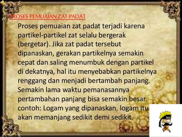 IPA Kelas VII "Pemuaian"