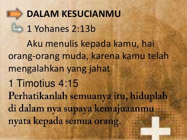 Remaja/ Pemuda yang mempermuliakan nama Tuhan