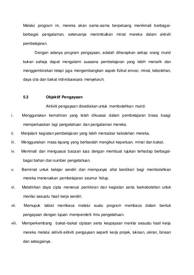 Pemulihan Dan Pengayaan