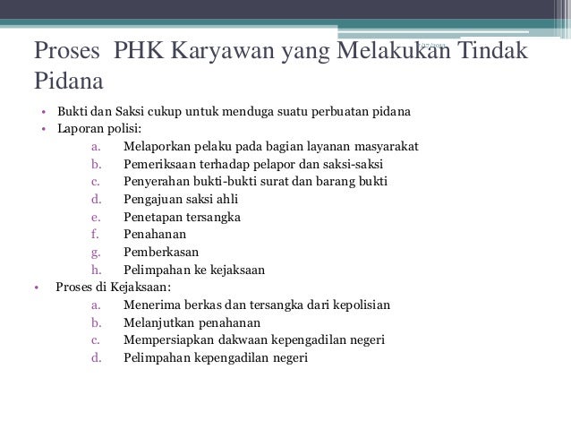 pemutusan hubungan kerja 27 638