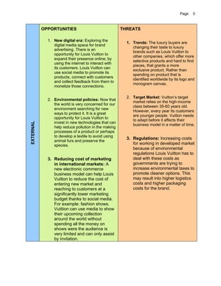 Louis Vuitton Marketing Analysis: SWOT, Segmentation, Marketing Mix - MIM  Learnovate