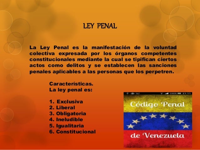 Diapositiva Y Mapa de Derecho Penal