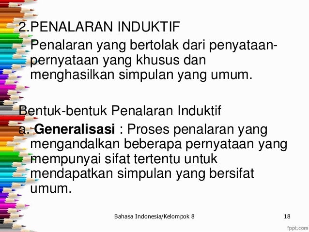 Penalaran Bahasa Indonesia