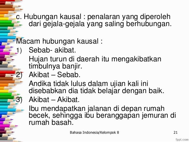 Penalaran Bahasa Indonesia