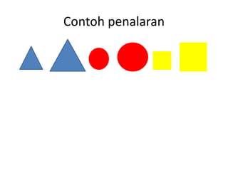 Contoh penalaran
 