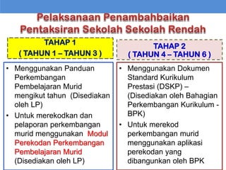 Penambahbaikan pbs sr