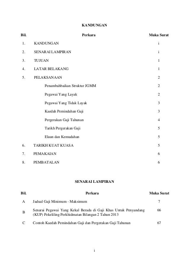 Penambahbaikan Gaji 2013