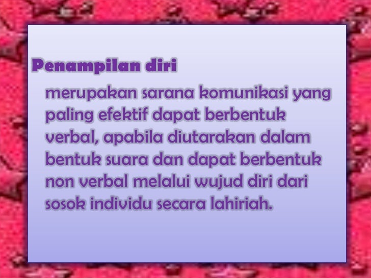 Penampilan Diri