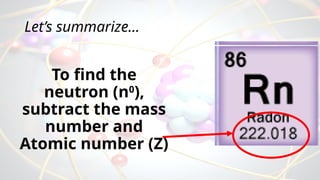 PEN and Shells SCIENCE-8-Chemistry- determining the number of electrons ...