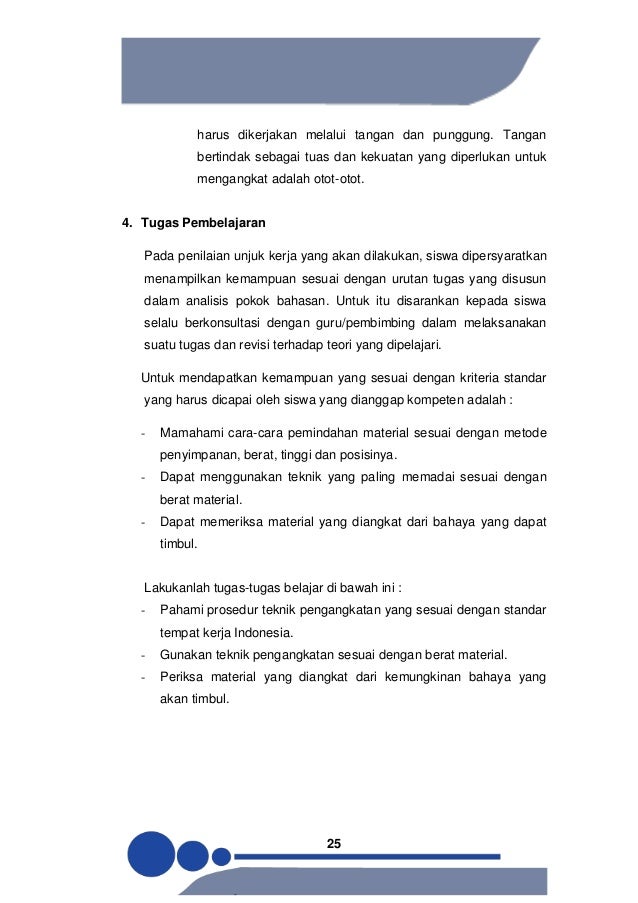 Penanganan Material