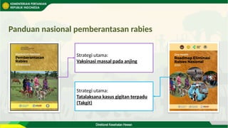Penanganan rabies pada hewan sebagai implementasi one health dalam ...