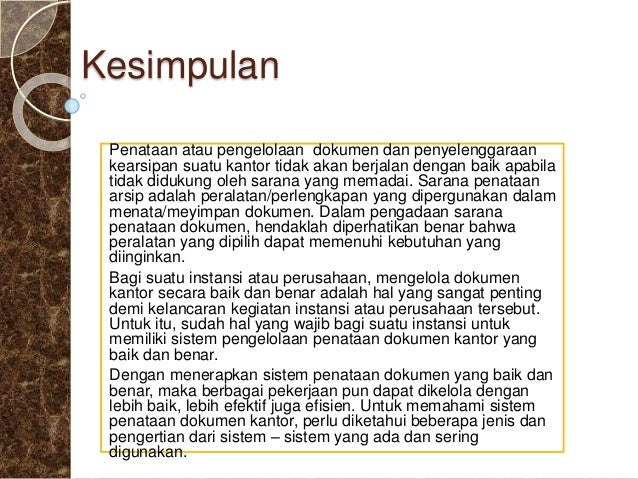 Penanganan Surat Dan Dukumen Siti Atikah