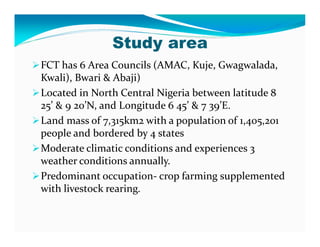 Participatory epidemiological studies of Newcastle disease in local chickens in federal capital territory, Abuja-Nigeria
