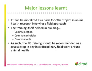 Participatory approaches for evaluating surveillance systems: Insights from a training-related study from Vietnam