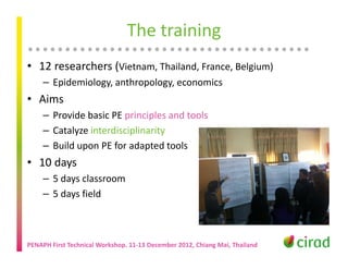 Participatory approaches for evaluating surveillance systems: Insights from a training-related study from Vietnam