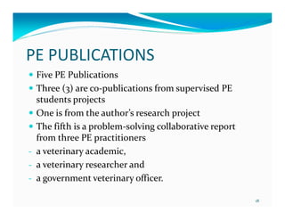 Eight years (2004-2012) of teaching participatory epidemiology at the University of Ibadan, Nigeria