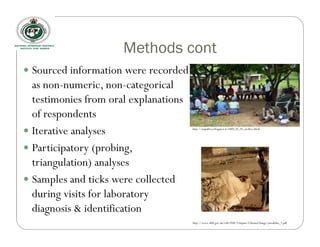 Participatory rural appraisal of livestock diseases amongst a Fulani community in central Nigeria