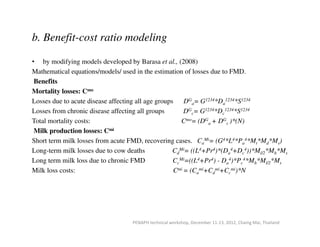 Foot and mouth disease in the Borana Plateau of Ethiopia: Vaccination benefit-cost analysis
