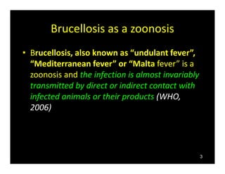 Community’s perception of brucellosis by applying participatory epidemiology in Chiang Mai and Lamphun Province, Thailand