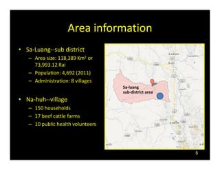 Community’s perception of brucellosis by applying participatory epidemiology in Chiang Mai and Lamphun Province, Thailand