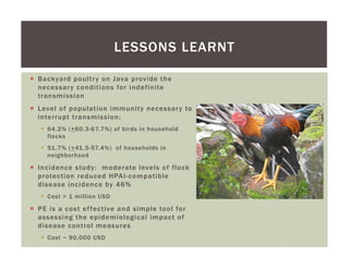 Using a participatory approach to characterize HPAI outbreaks in Indonesian village poultry