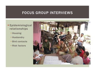 Using a participatory approach to characterize HPAI outbreaks in Indonesian village poultry