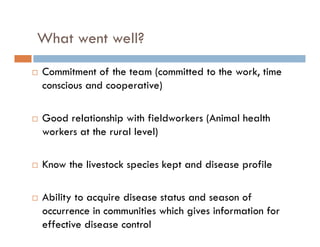 Detection of transboundary animal diseases using participatory disease surveillance in Plateau state, Nigeria
