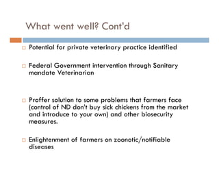 Detection of transboundary animal diseases using participatory disease surveillance in Plateau state, Nigeria