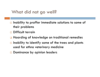 Detection of transboundary animal diseases using participatory disease surveillance in Plateau state, Nigeria