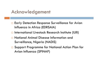 Detection of transboundary animal diseases using participatory disease surveillance in Plateau state, Nigeria