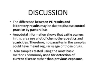 Participatory disease searching using participatory epidemiology techniques in agropastoral and pastoral areas of Mbarara District, Uganda
