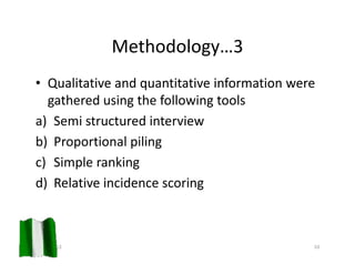 A participatory assessment of disease burden, morbidity and mortality from five priority livestock diseases in Nigeria