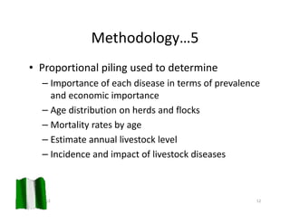A participatory assessment of disease burden, morbidity and mortality from five priority livestock diseases in Nigeria
