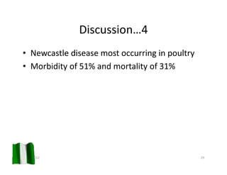 A participatory assessment of disease burden, morbidity and mortality from five priority livestock diseases in Nigeria