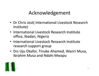 A participatory assessment of disease burden, morbidity and mortality from five priority livestock diseases in Nigeria