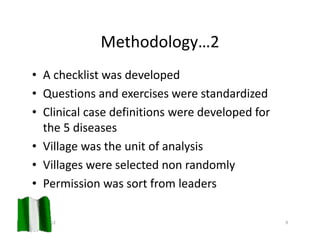 A participatory assessment of disease burden, morbidity and mortality from five priority livestock diseases in Nigeria
