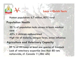Using narrative approaches to assess animal and community health interventions in Laos: Most significant change