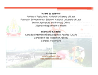 Using narrative approaches to assess animal and community health interventions in Laos: Most significant change