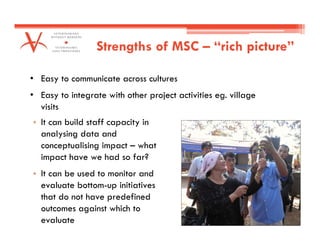 Using narrative approaches to assess animal and community health interventions in Laos: Most significant change