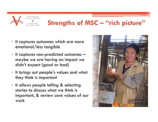 Using narrative approaches to assess animal and community health interventions in Laos: Most significant change